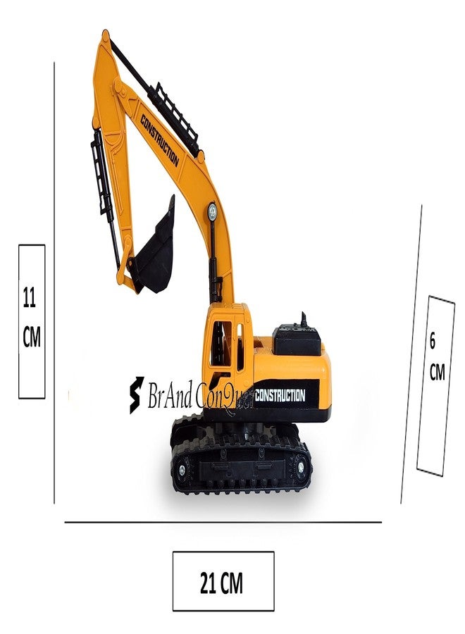 براند كونكور مجموعة مركبات هندسية غير قابلة للكسر من ماركة كونكر، تتضمن حفارة ورافعة طويلة، مناسبة للأولاد والبنات من عمر 3 سنوات فما فوق، ومجموعة مركبات للأطفال من عمر 3 إلى 14 سنة (حفارة ورافعة). - Image 3